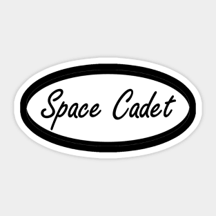 space cadet Sticker